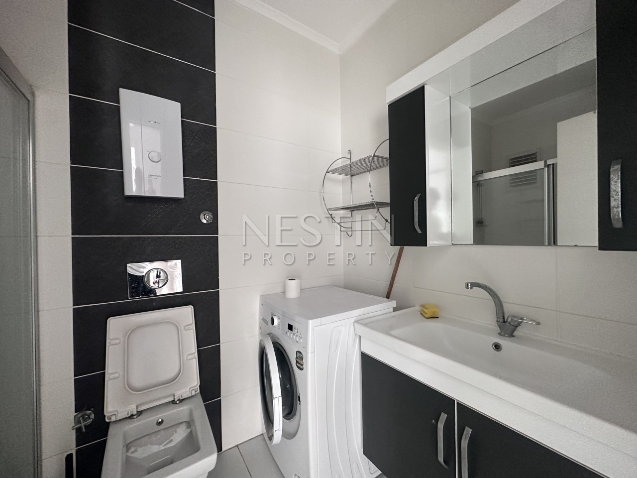 Квартира 2+1 в центре города Аланья в 800 м от Средиземного моря. фото 11