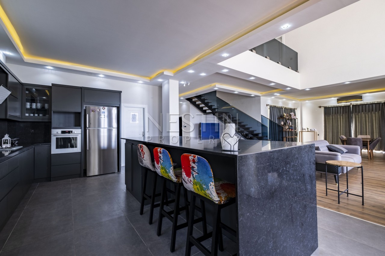 Вилла 6+1 в городе Газипаша в 1000 м от Средиземного моря фото 6