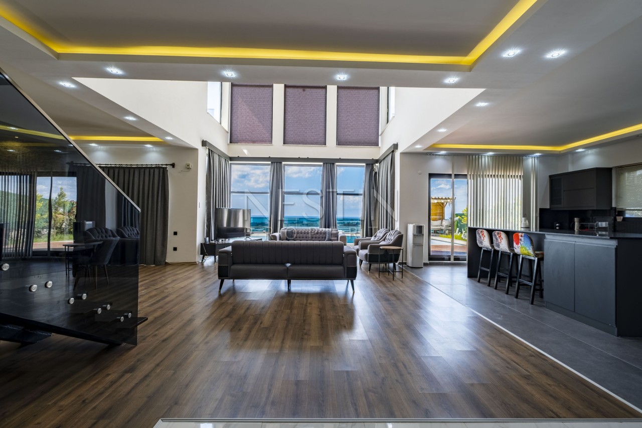 Вилла 6+1 в городе Газипаша в 1000 м от Средиземного моря фото 8