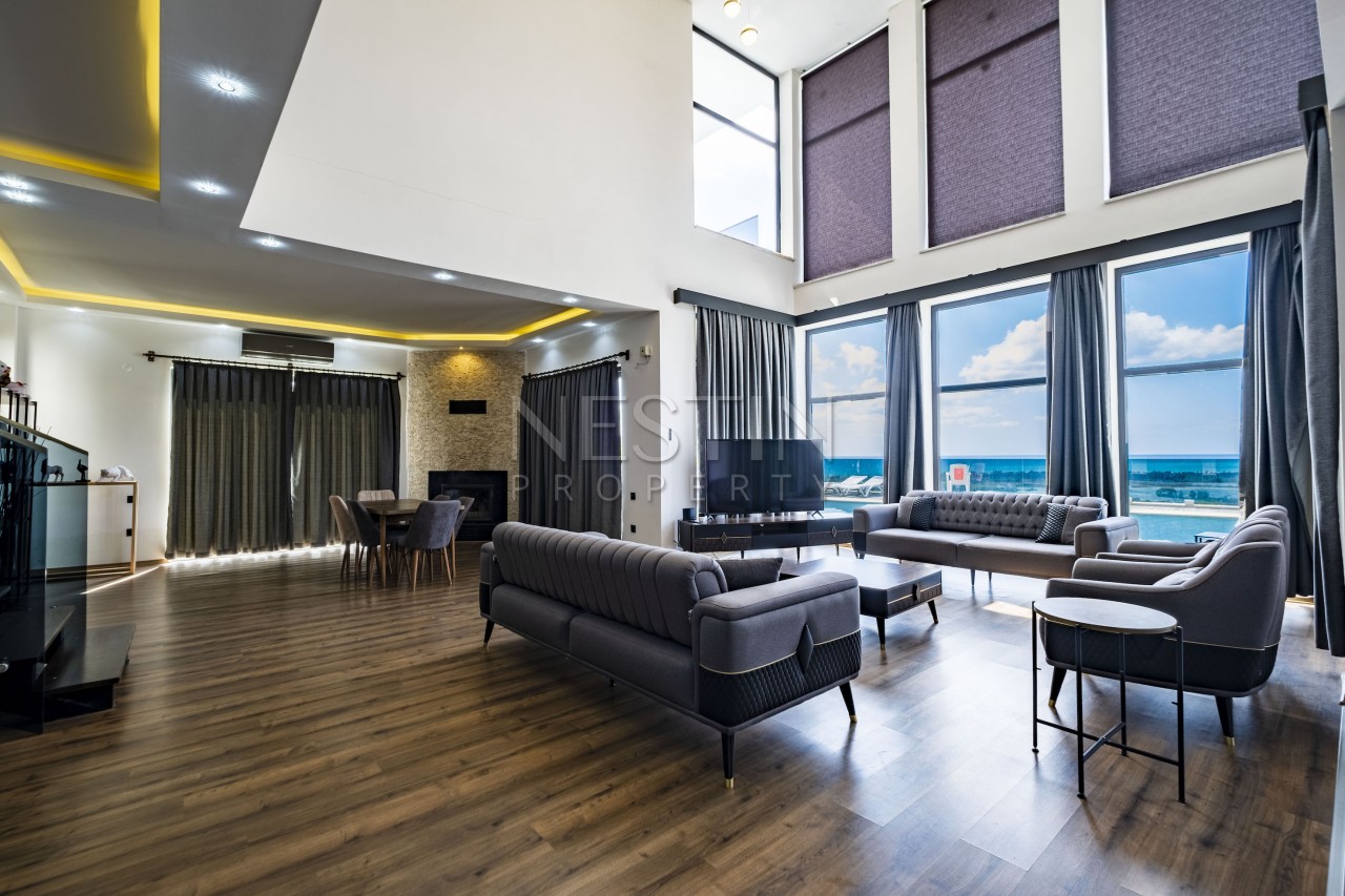 Вилла 6+1 в городе Газипаша в 1000 м от Средиземного моря фото 9