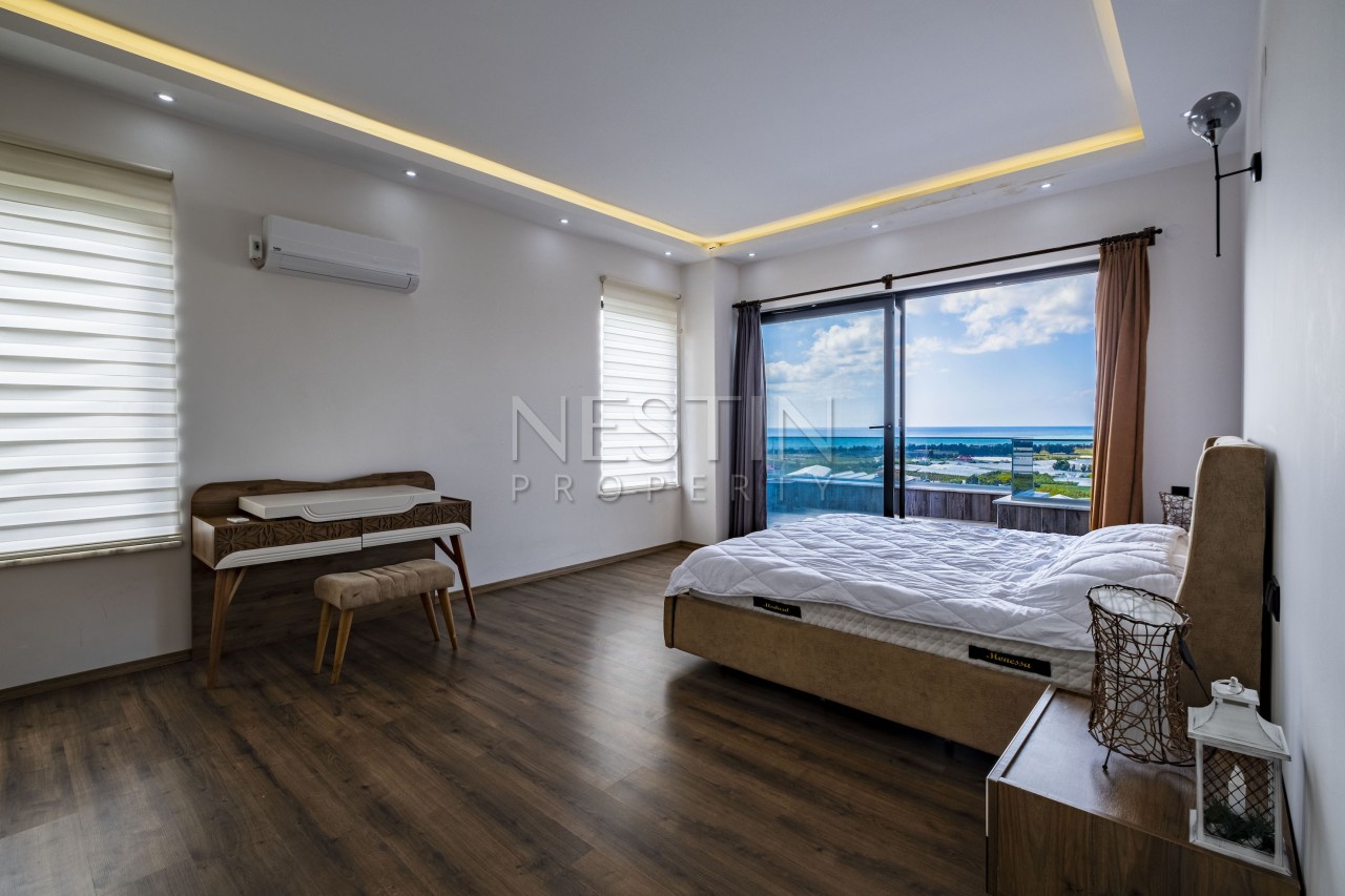 Вилла 6+1 в городе Газипаша в 1000 м от Средиземного моря фото 14