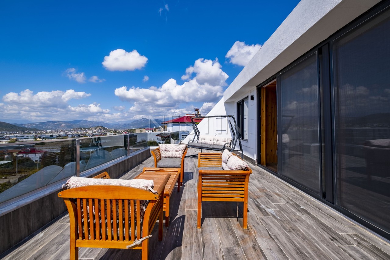 Вилла 6+1 в городе Газипаша в 1000 м от Средиземного моря фото 24