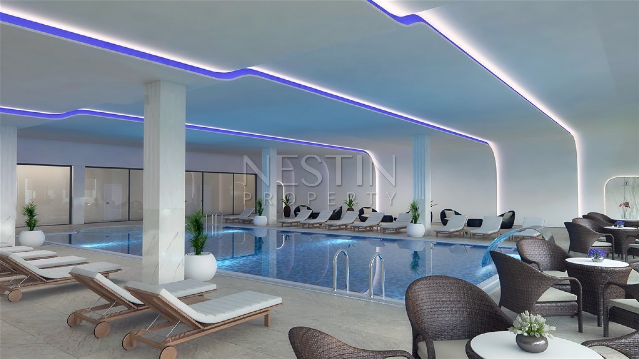 Квартира 1+1 в районе Каргыджак в 50 м от Средиземного моря фото 12