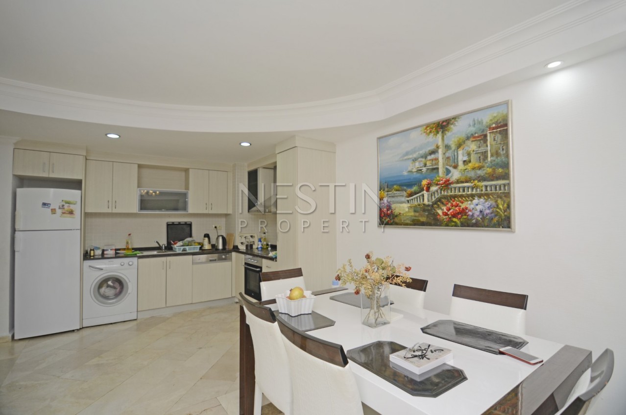 Большая квартира 2+1 в известном комплексе в районе Махмутлар фото 18