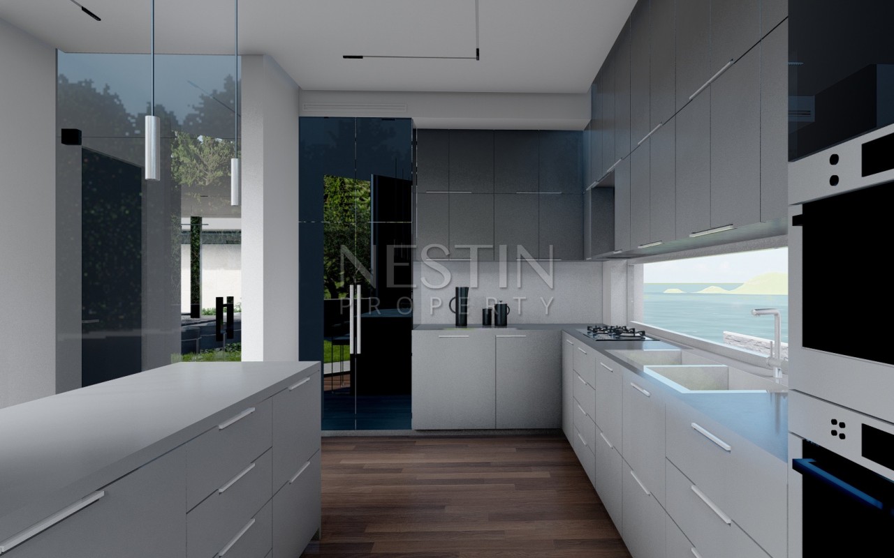 Вилла 5+2 в районе Каргыджак в 1800 м от Средиземного моря с видом на море фото 16