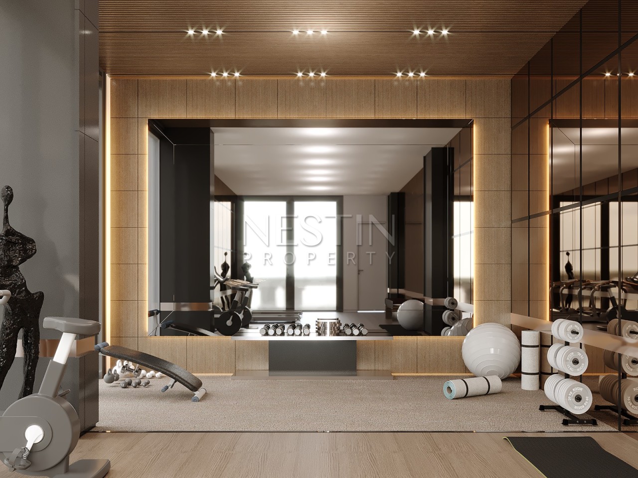 Квартира 1+1 в районе Тосмур в 50 м от Средиземного моря фото 15