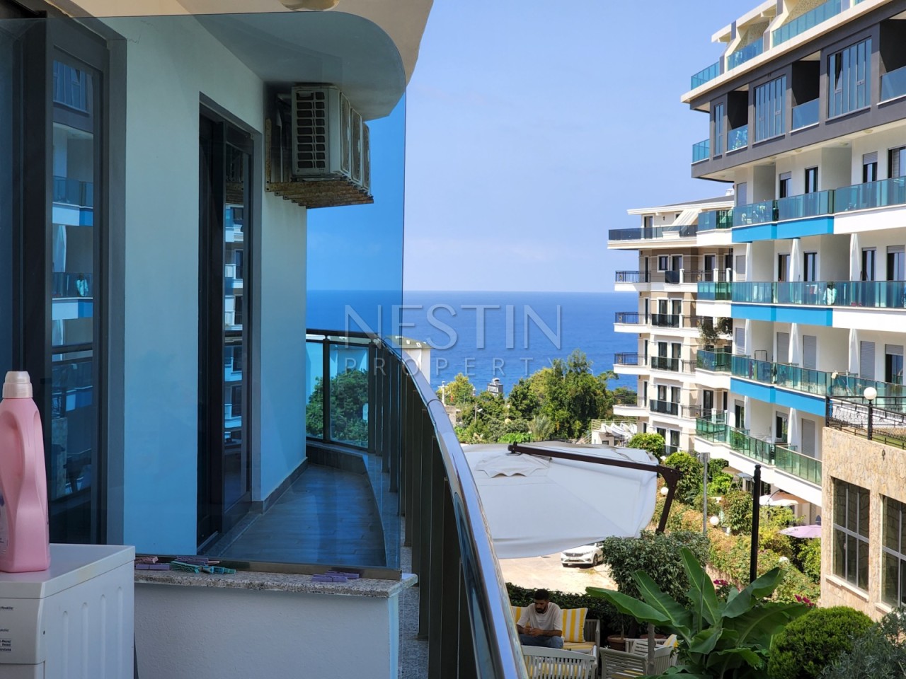 Квартира дуплекс 3+1 в районе Каргыджак в 200 м от Средиземного моря фото 4