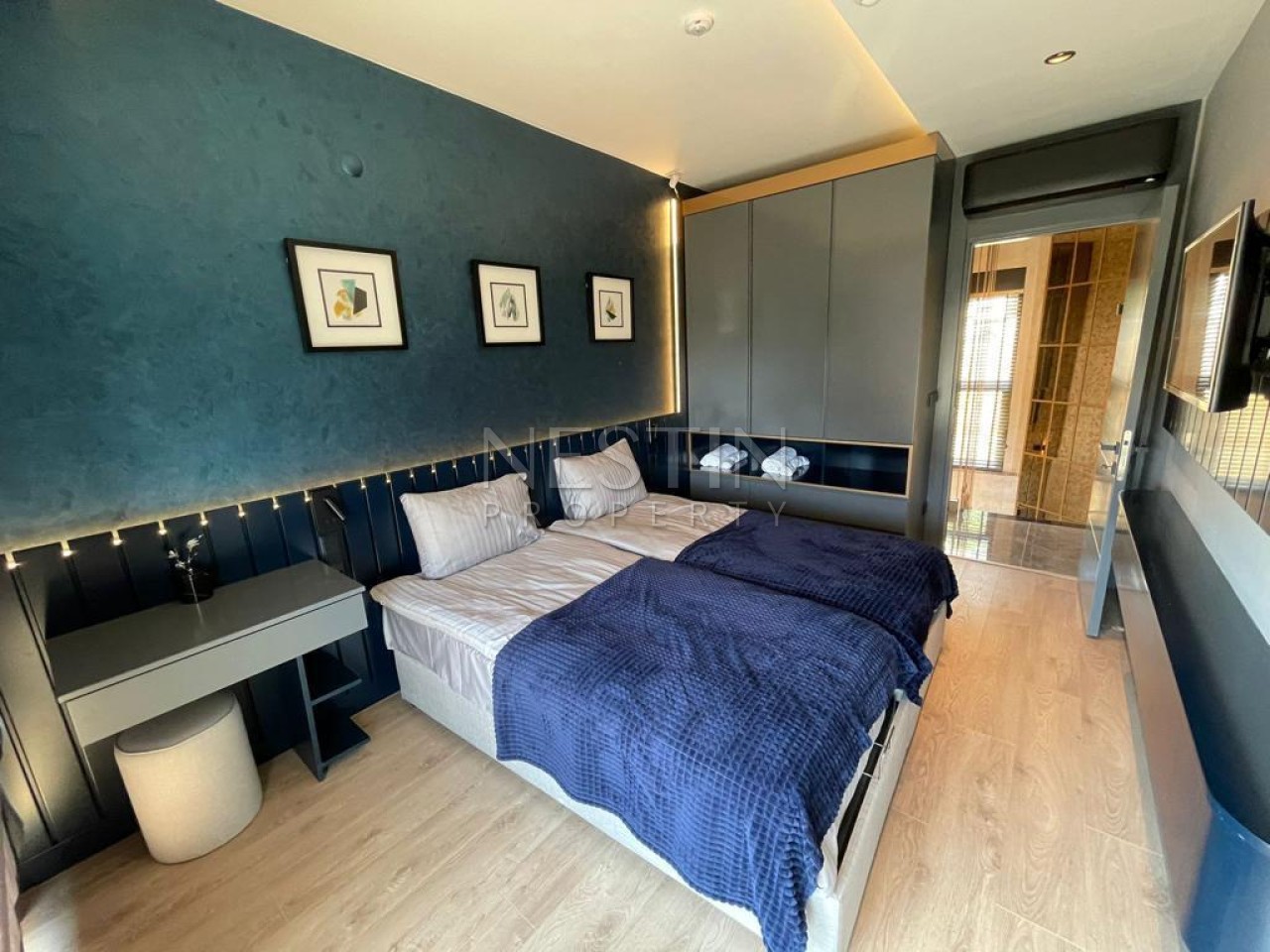 Вилла 3+1 в районе Каргыджак с видом на Средиземное море фото 12