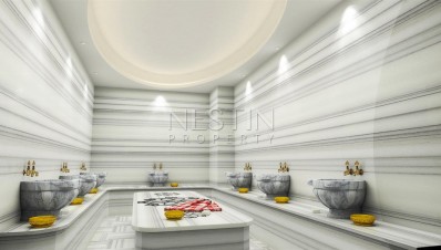 Квартира 1+1 в роскошном комплексе на первой линии в Махмутларе фото 14