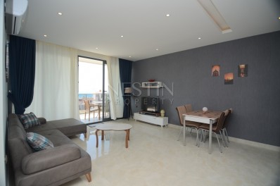 Квартира 1+1 в роскошном комплексе на первой линии в Махмутларе фото 31