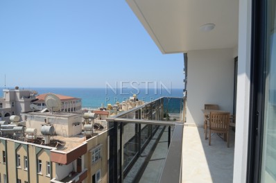 Квартира 1+1 в роскошном комплексе на первой линии в Махмутларе фото 21