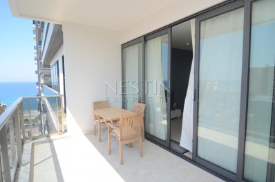 Квартира 1+1 в роскошном комплексе на первой линии в Махмутларе фото 23