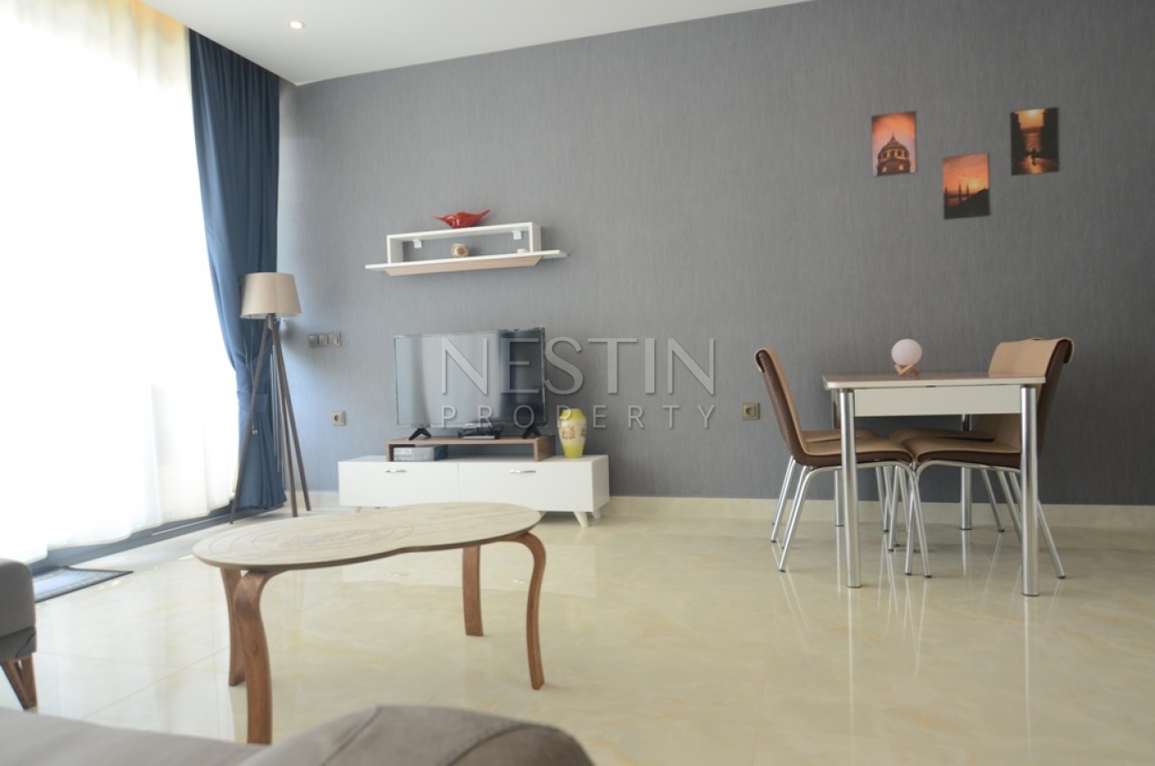 Квартира 1+1 в роскошном комплексе на первой линии в Махмутларе фото 30