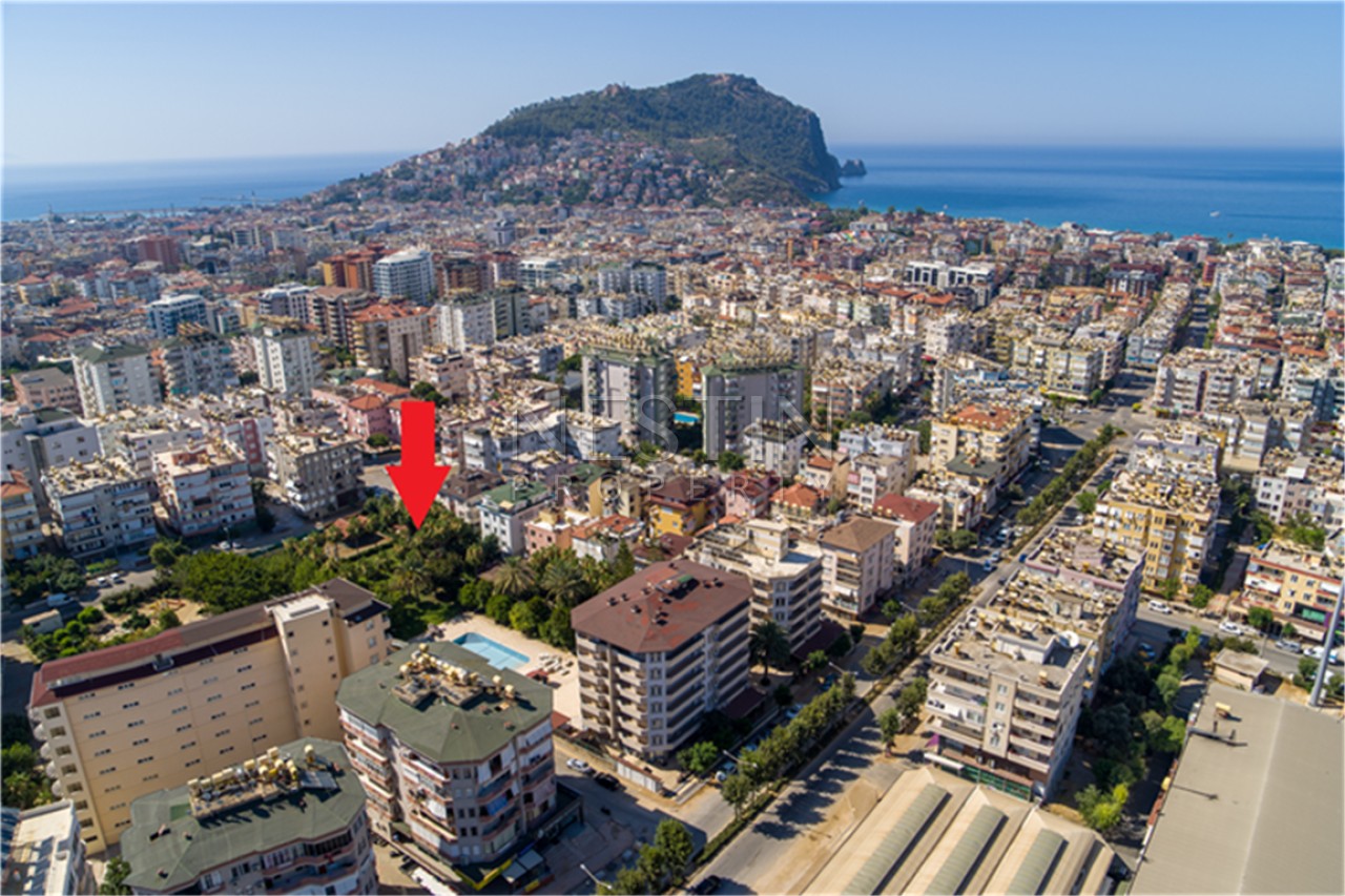 Квартира 1+1 в центре города Аланья на стадии строительства в 850 м от Средиземного моря фото 4