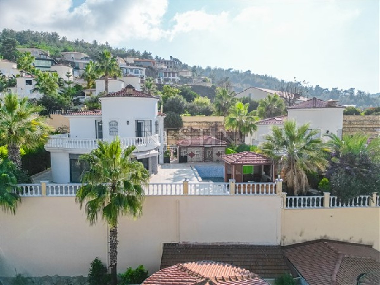 Вилла 3+1 в районе Каргыджак с видом на море и горы фото 23