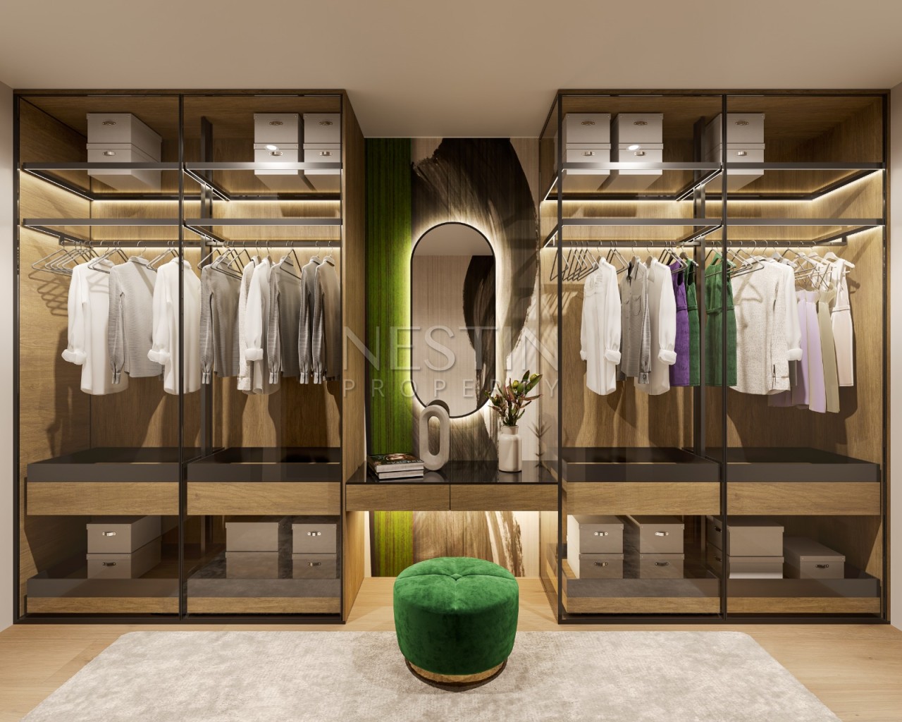 Новый ЖК премиум класса на этапе строительства в городе Мерсин в районе Эрдемли фото 13