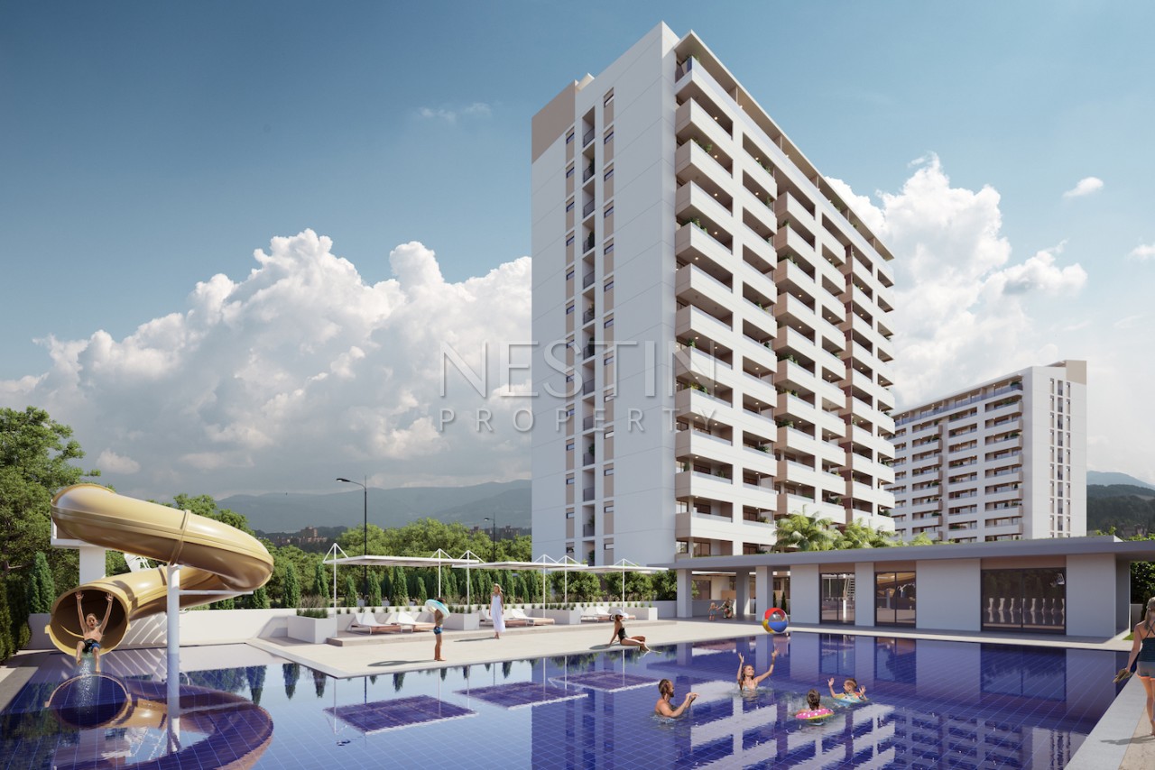 Новый жилой комплекс на этапе строительства в городе Мерсин в районе Мезитли фото 4