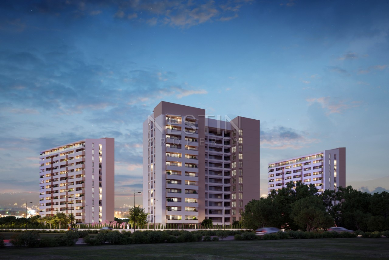 Новый жилой комплекс на этапе строительства в городе Мерсин в районе Мезитли фото 12