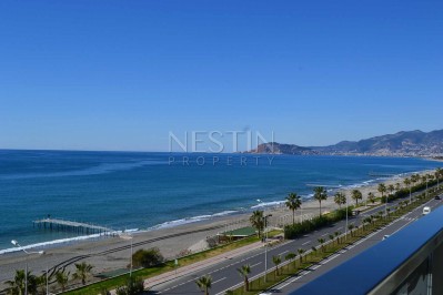 Квартира 1+1 в роскошном комплексе на первой линии в Махмутларе фото 4