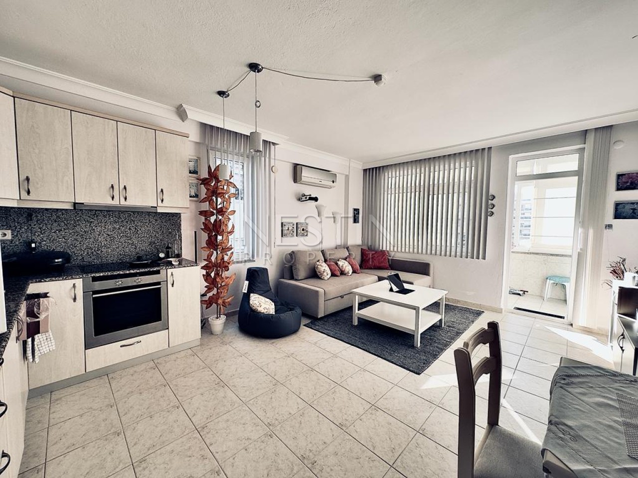 Просторная и уютная квартира 1+1 в центре Алании в 600 м от пляжа Клеопатры на аренду фото 11