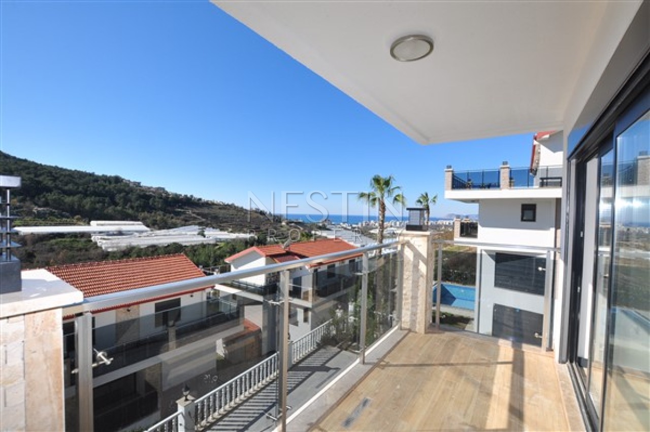 Новая вилла 7+1 в городе Каргыджак в 2500 метрах от Средиземного моря фото 36