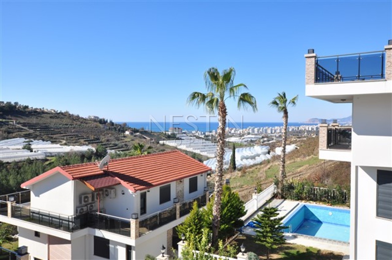 Новая вилла 7+1 в городе Каргыджак в 2500 метрах от Средиземного моря фото 38