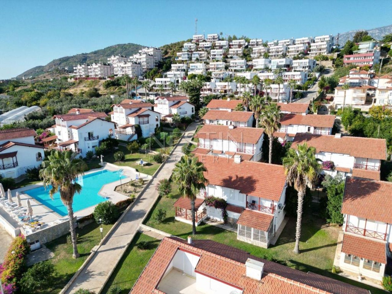 Вилла 3+1 в районе Демирташ в 300 м от Средиземного моря фото 16