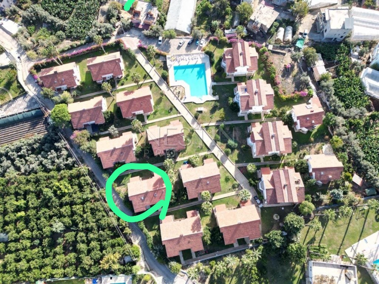 Вилла 3+1 в районе Демирташ в 300 м от Средиземного моря фото 17