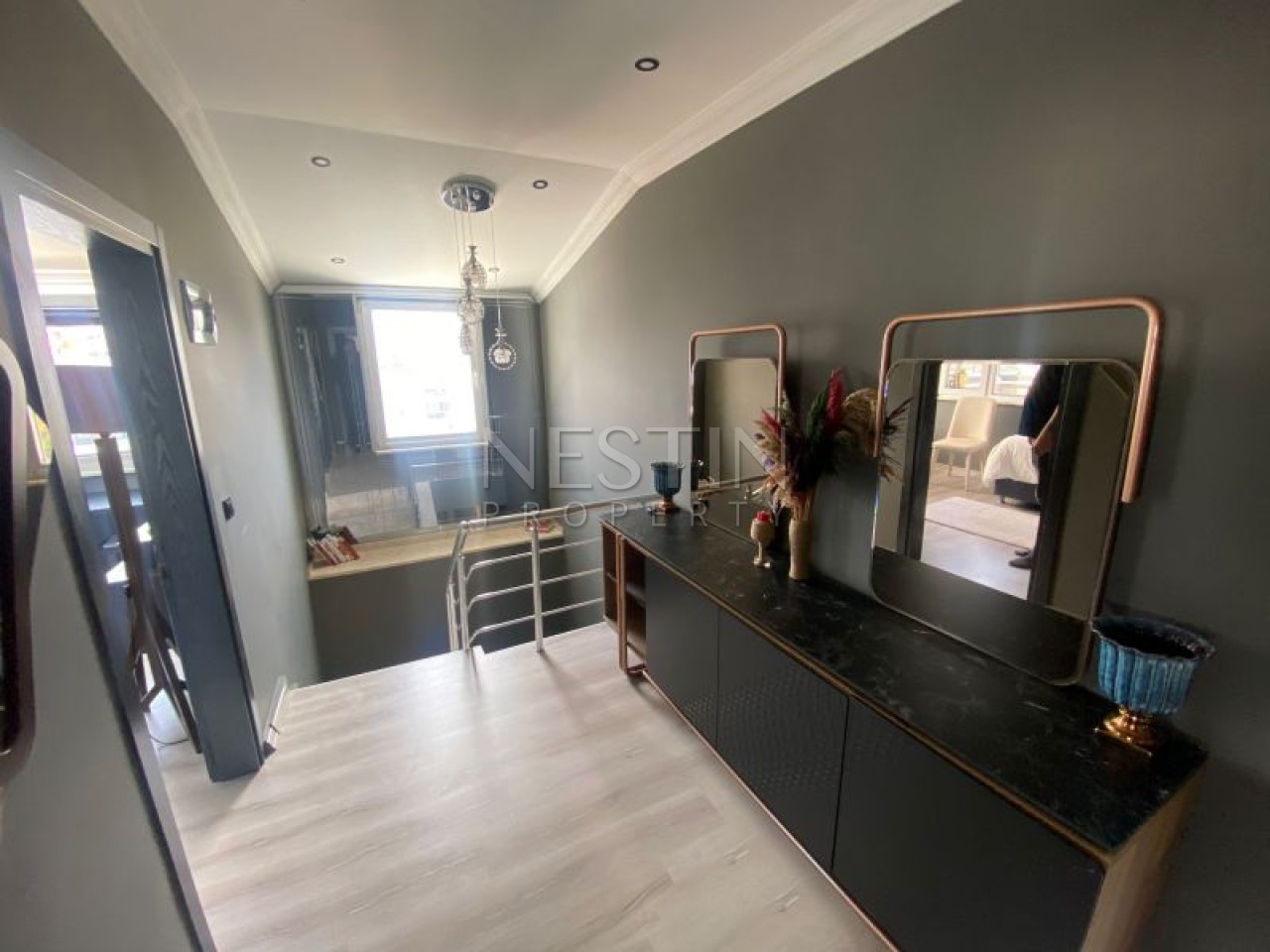 Квартира дуплекс 4+1 районе Тосмур в 600 метрах от Средиземного моря. фото 13