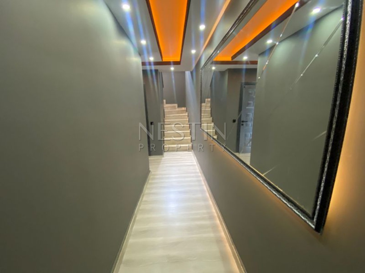 Квартира дуплекс 4+1 районе Тосмур в 600 метрах от Средиземного моря. фото 26