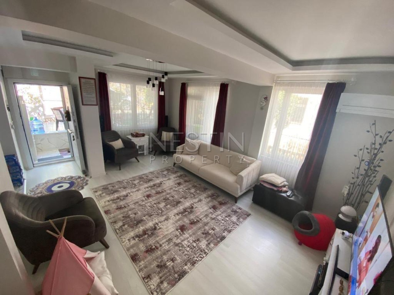 Вилла 3+1 в районе Демирташ в 600 м от Средиземного моря фото 7