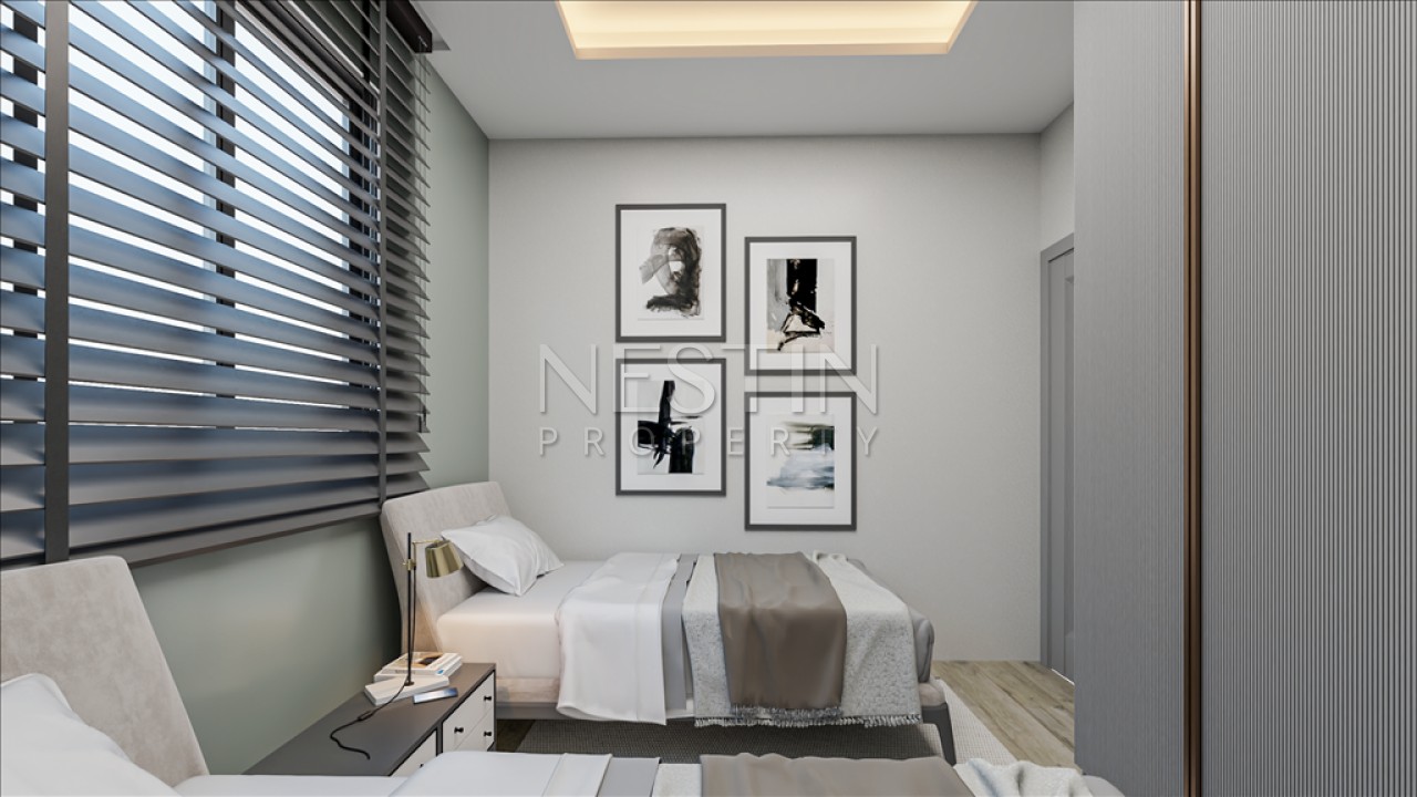 Квартира 1+1 в городе Мерсин в районе Мезитли в 200 м от Средиземного моря фото 32