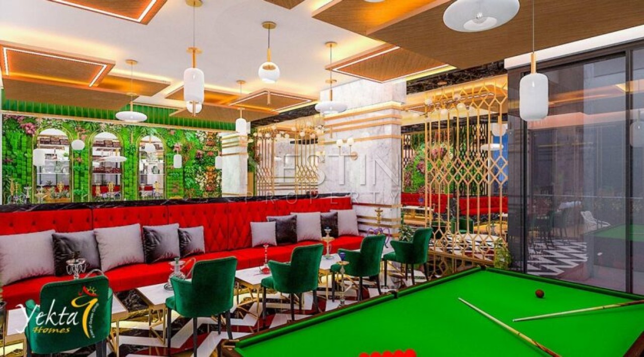 Квартира 1+1 в новом ЖК на стадии строительства в районе Махмутлар в 600 метрах от моря. фото 16