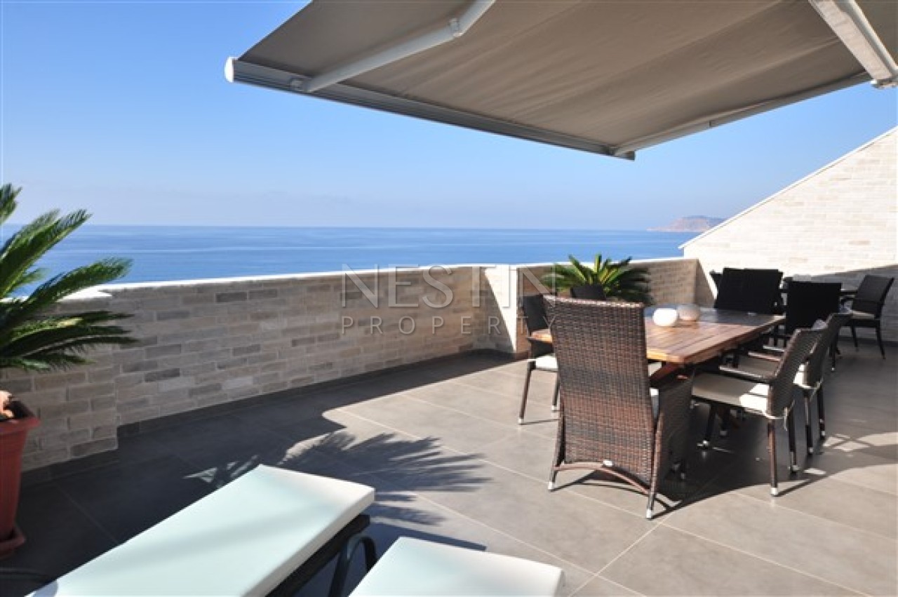 Пентхаус 3+1 в районе Махмутлар на первой береговой линии. фото 33