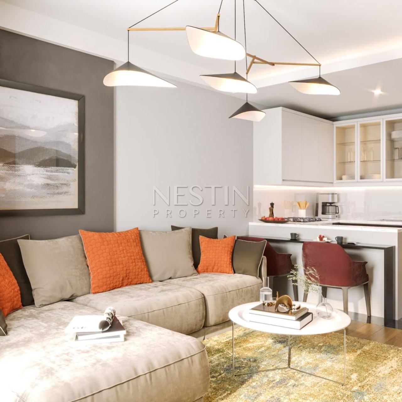 Новый проект на стадии строительства в городе Мерсин в районе Мезитли фото 11