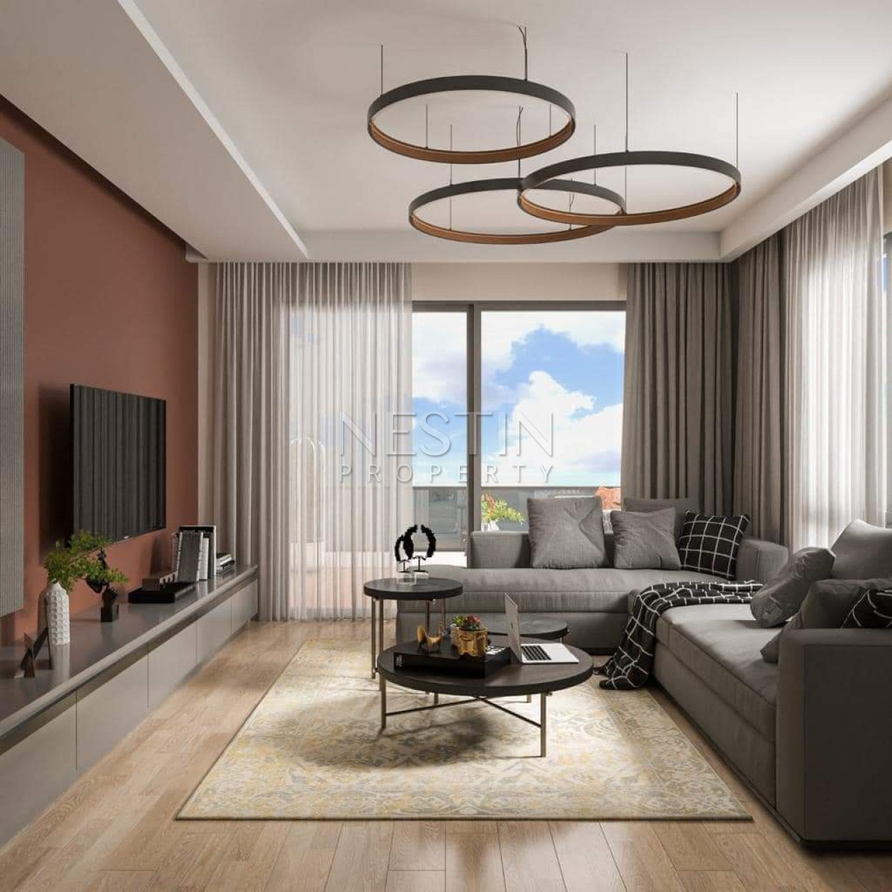 Квартира 1+1 в городе Мерсин в районе Арпачбахшиш в 300 м от Средиземного моря фото 13