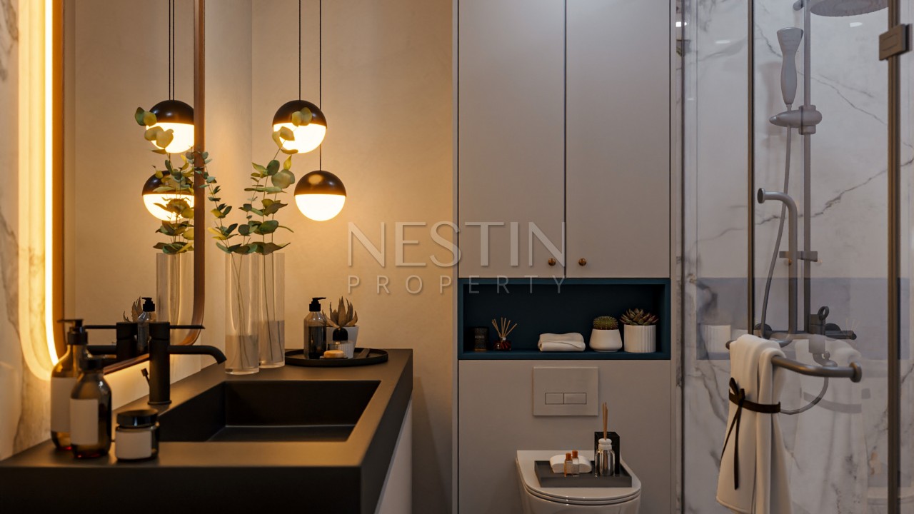 Новый жилой комплекс на стадии строительства в городе Мерсин в районе Эрдемли фото 17