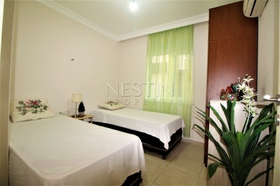 Меблированная квартира 2+1 на пляже Клеопатры в доме городского типа фото 9