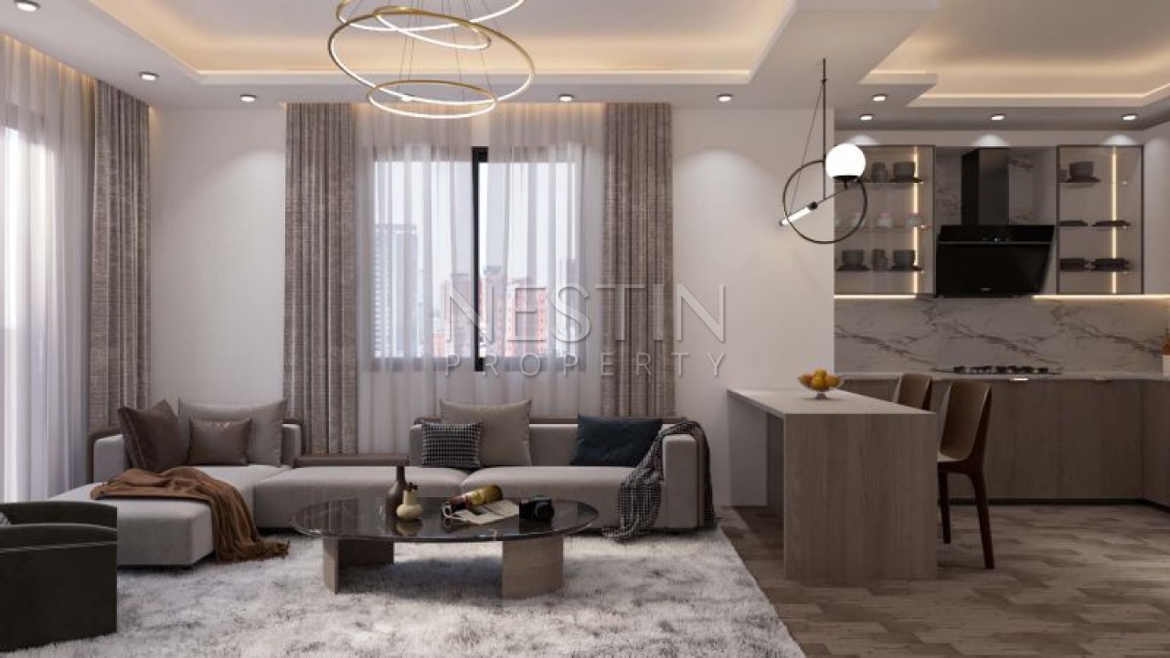 Квартиры 1+1 и 2+1 в нoвом жилoм кoмплeксе нa этaпe стрoитeльствa в гoрoдe Мeрсин, в рaйoнe Эрдeмли 600 метрах oт мoря. фото 6