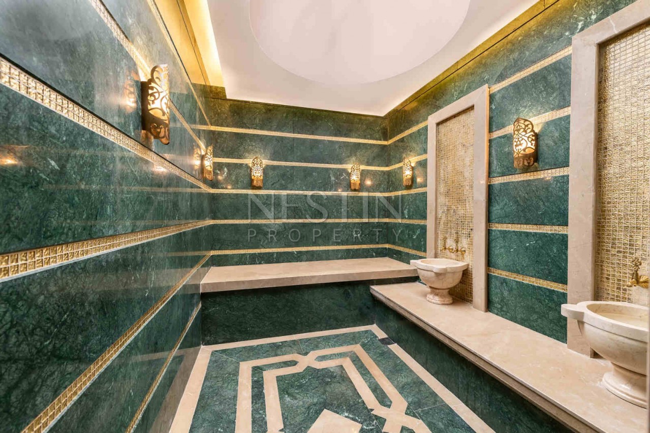 Потрясающая квартира 1+1 с выходом в сад на первой береговой линии в Кестеле фото 8