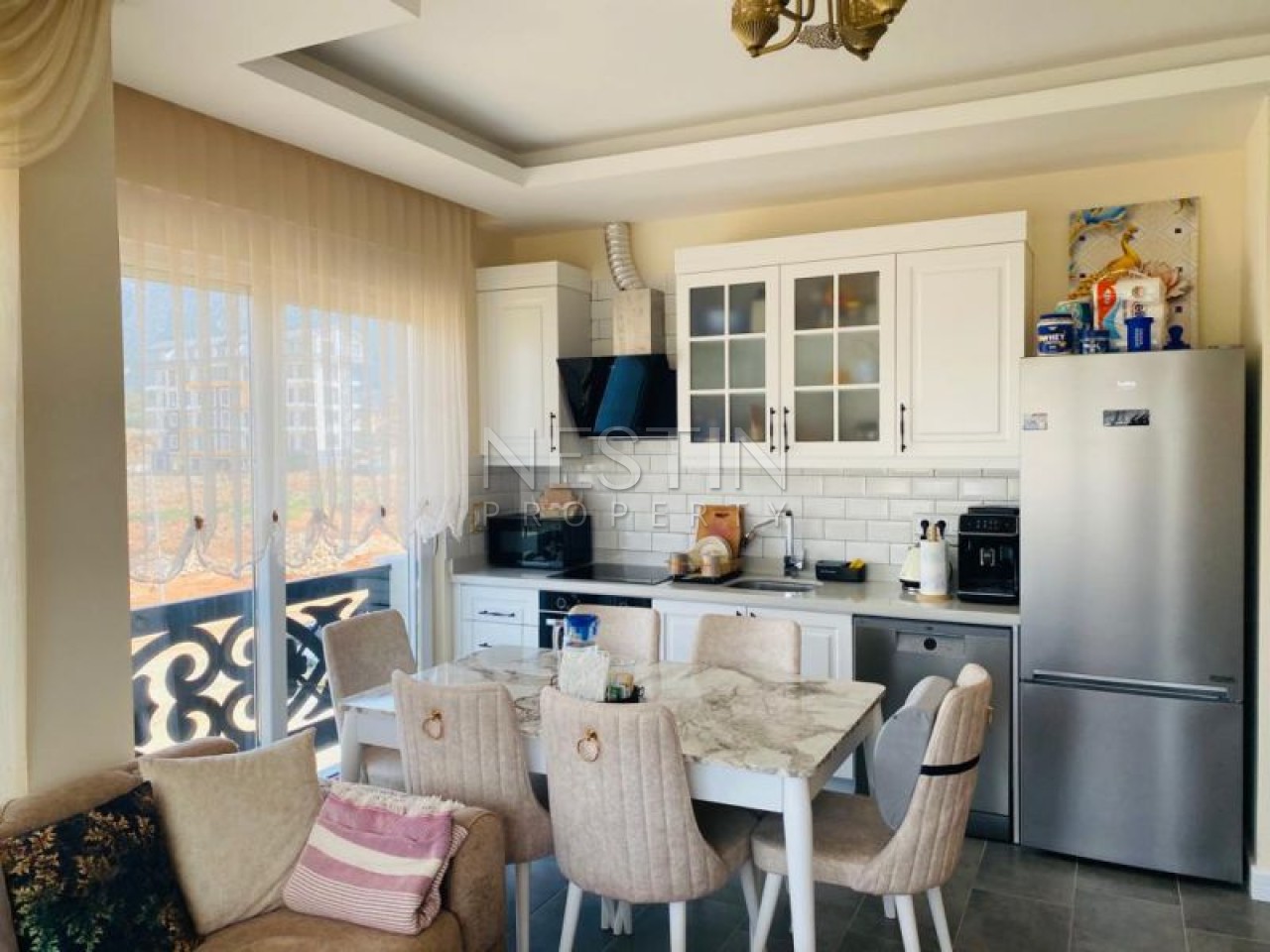 Квартира 2+1 в районе Оба в 1500 метрах от Средиземного моря. фото 6