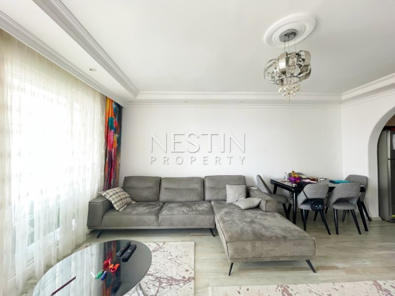 Квартира 2+1 в районе Тосмур в 400 метрах от Средиземного моря. фото 2