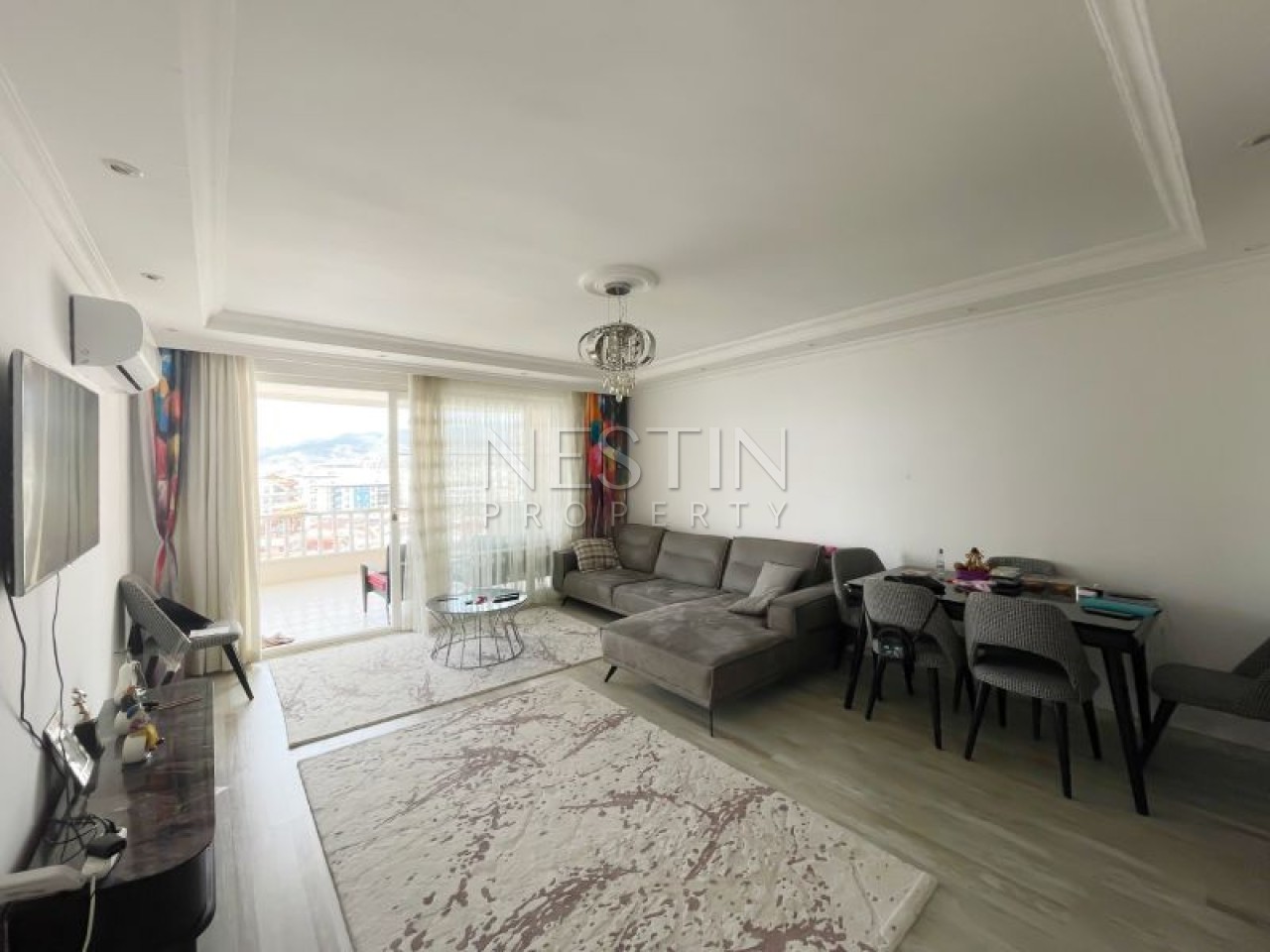 Квартира 2+1 в районе Тосмур в 400 метрах от Средиземного моря. фото 3