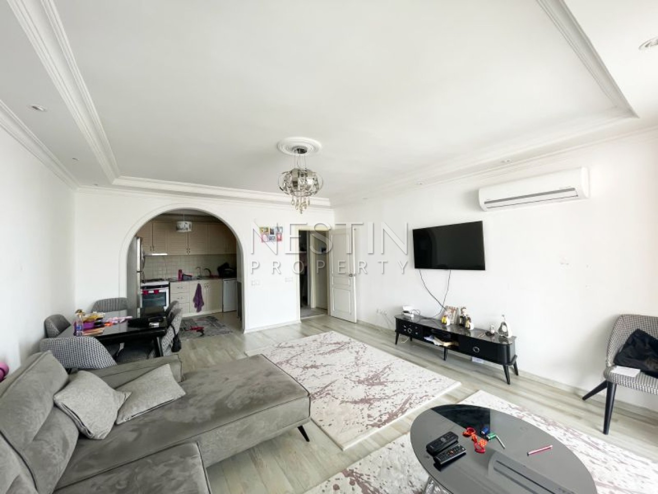 Квартира 2+1 в районе Тосмур в 400 метрах от Средиземного моря. фото 4