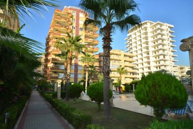 Панорамный пентхаус 4+1 с видом на море в Махмутларе фото 2