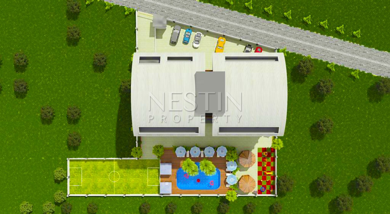 Квартира 1+1 в новом ЖК в районе Каргыджак в 350 метрах от Средиземного моря. фото 2