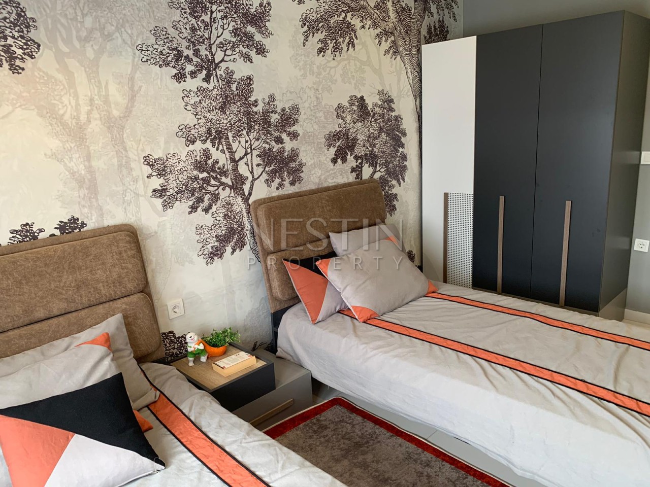 Квартира дуплекс 3+1 в районе Оба в 1300 м от Средиземного моря фото 9