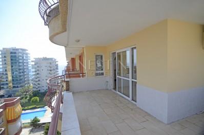 Панорамный пентхаус 4+1 с видом на море в Махмутларе фото 20