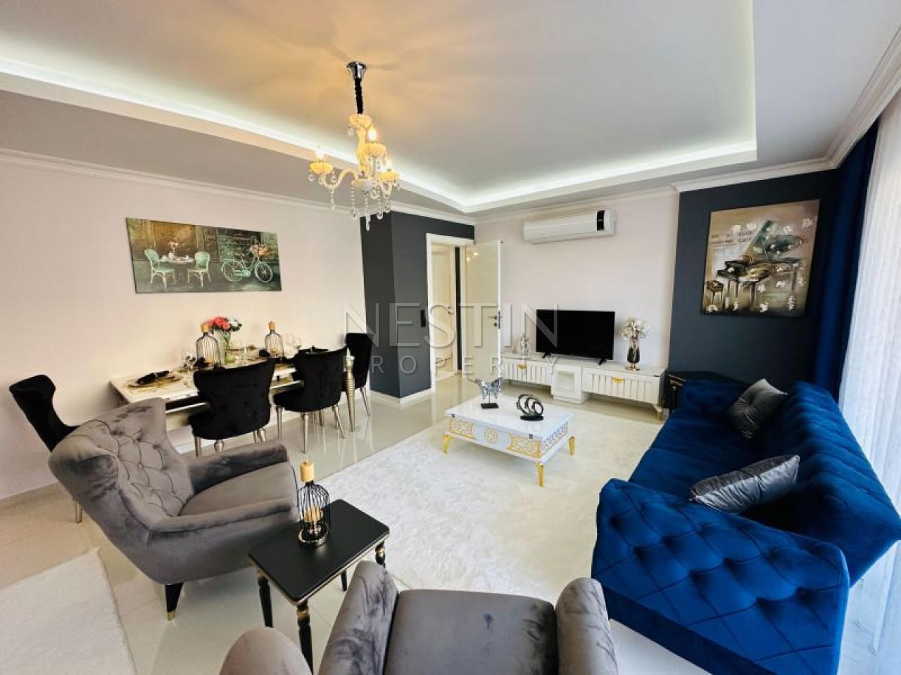 Квартира 2+1 в районе Тосмур в 400 метрах от Средиземного моря фото 5