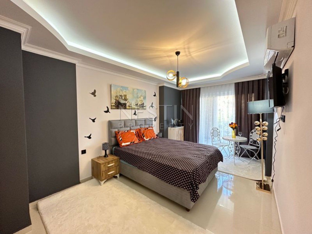 Квартира 2+1 в районе Тосмур в 400 метрах от Средиземного моря фото 13